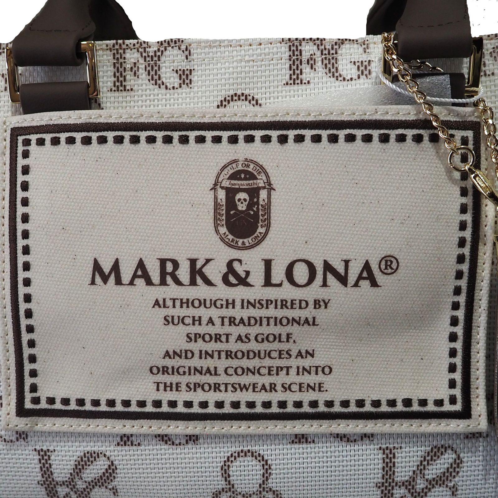 Ever Monogram Mesh Cart Bag | カートバッグ | ブラウン | ユニセックス | ゴルフ