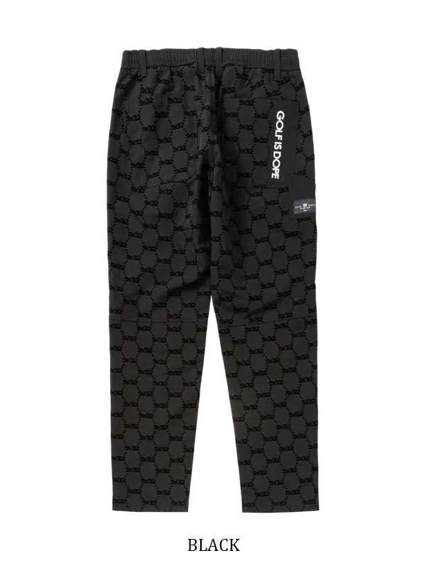 FLOCKY STRECH LONG PANTS | ロングパンツ | ブラック | メンズ | ゴルフウェア