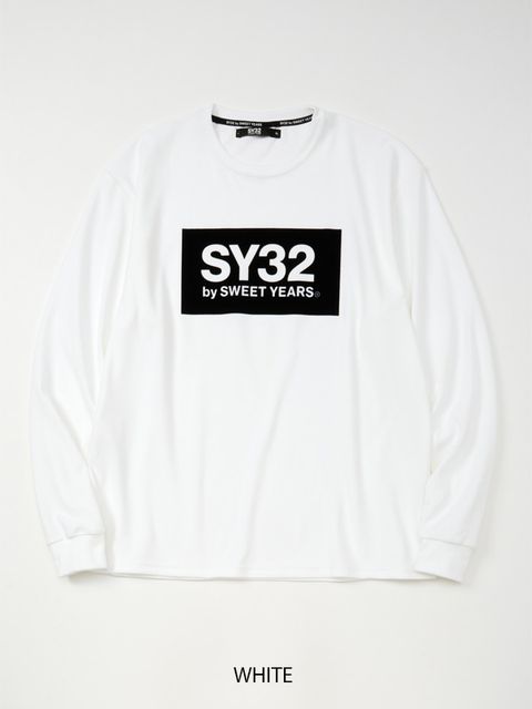 FLOCKY BOX LOGO FLEECE L/S TEE | Tシャツ | ホワイト | メンズ