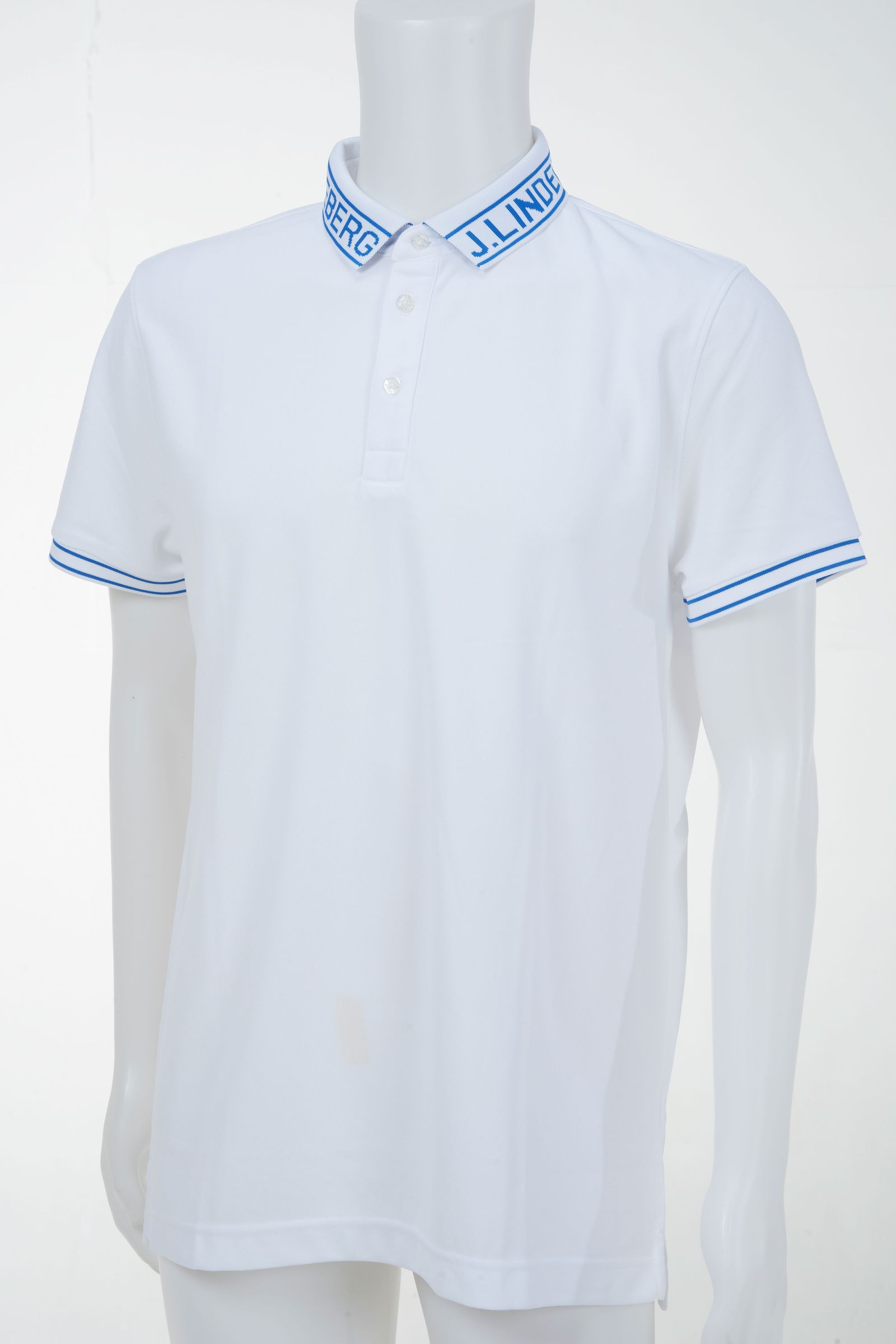 J.LINDEBERG - ゴルフウェア | 半袖ポロシャツ | リブ襟 | メンズ