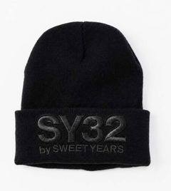 3D LOGO KNIT CAP | ブラック×ブラック |ニットキャップ | ユニセックス | ゴルフウェア