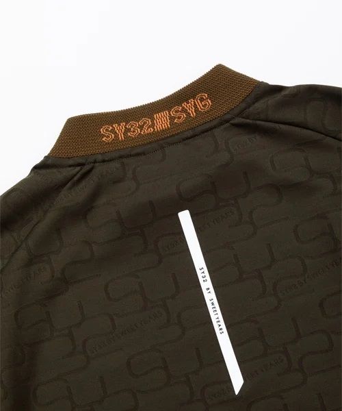 SYG JQ INTERLOCK L/S SHIRTS | モックネックTシャツ | カーキ | メンズ | ゴルフウェア