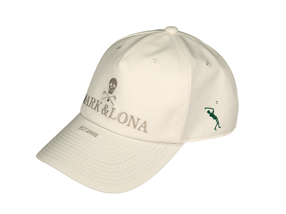 Iron Skull Crystal Accent Cap | キャップ | アイボリー | ユニセックス | ゴルフ
