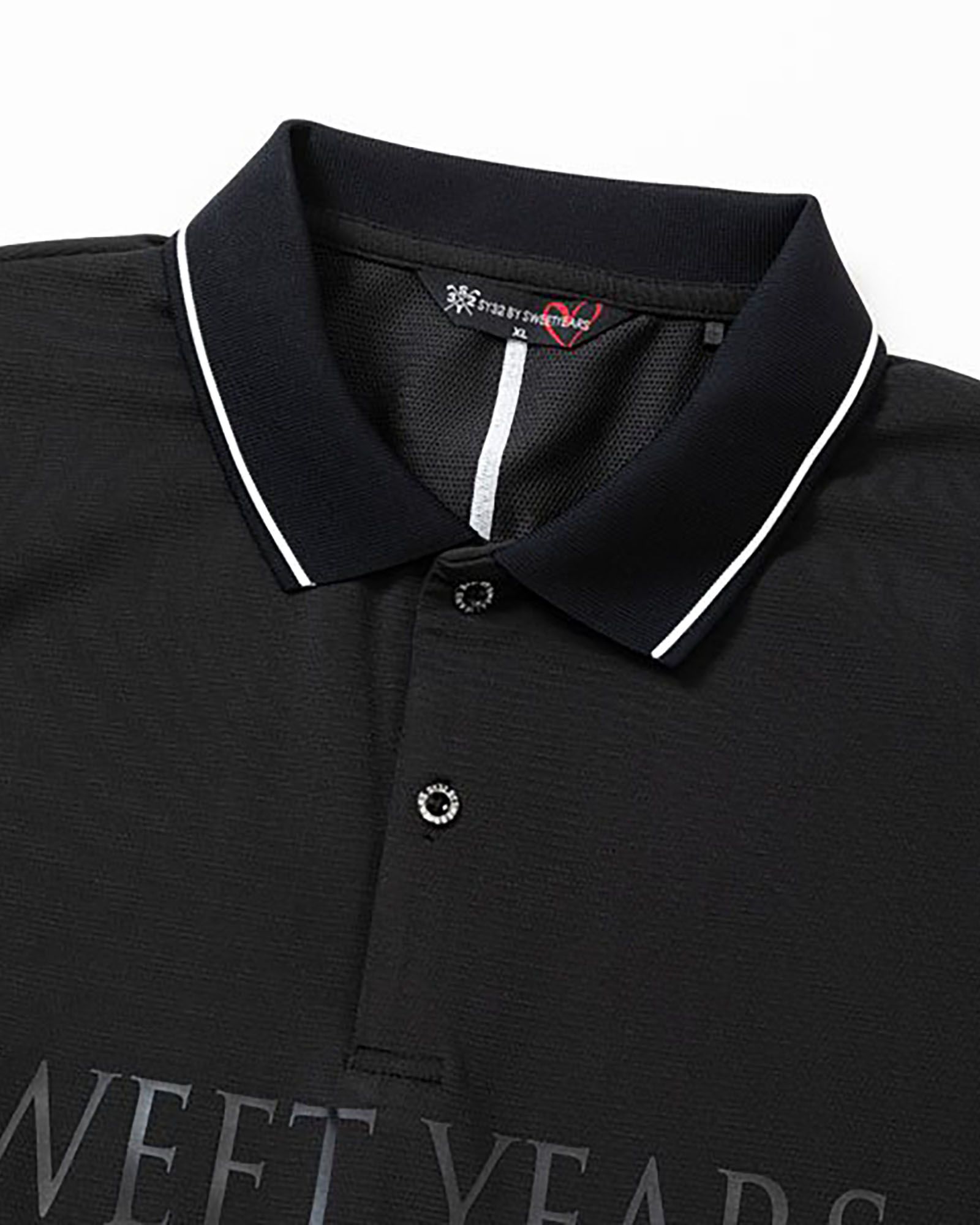TECHNO FINE MESH POLO | ポロシャツ | ブラック | メンズ | ゴルフウェア