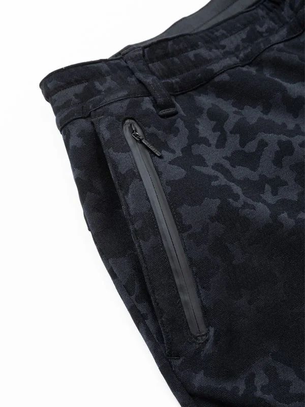 SATIN CAMO JACQUARD PANTS | パンツ | ブラック | メンズ | ゴルフウェア
