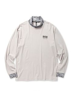 HIGH NECK LONG SLEEVE TEE | ハイネックTシャツ | メンズ | ゴルフウェア | グレー