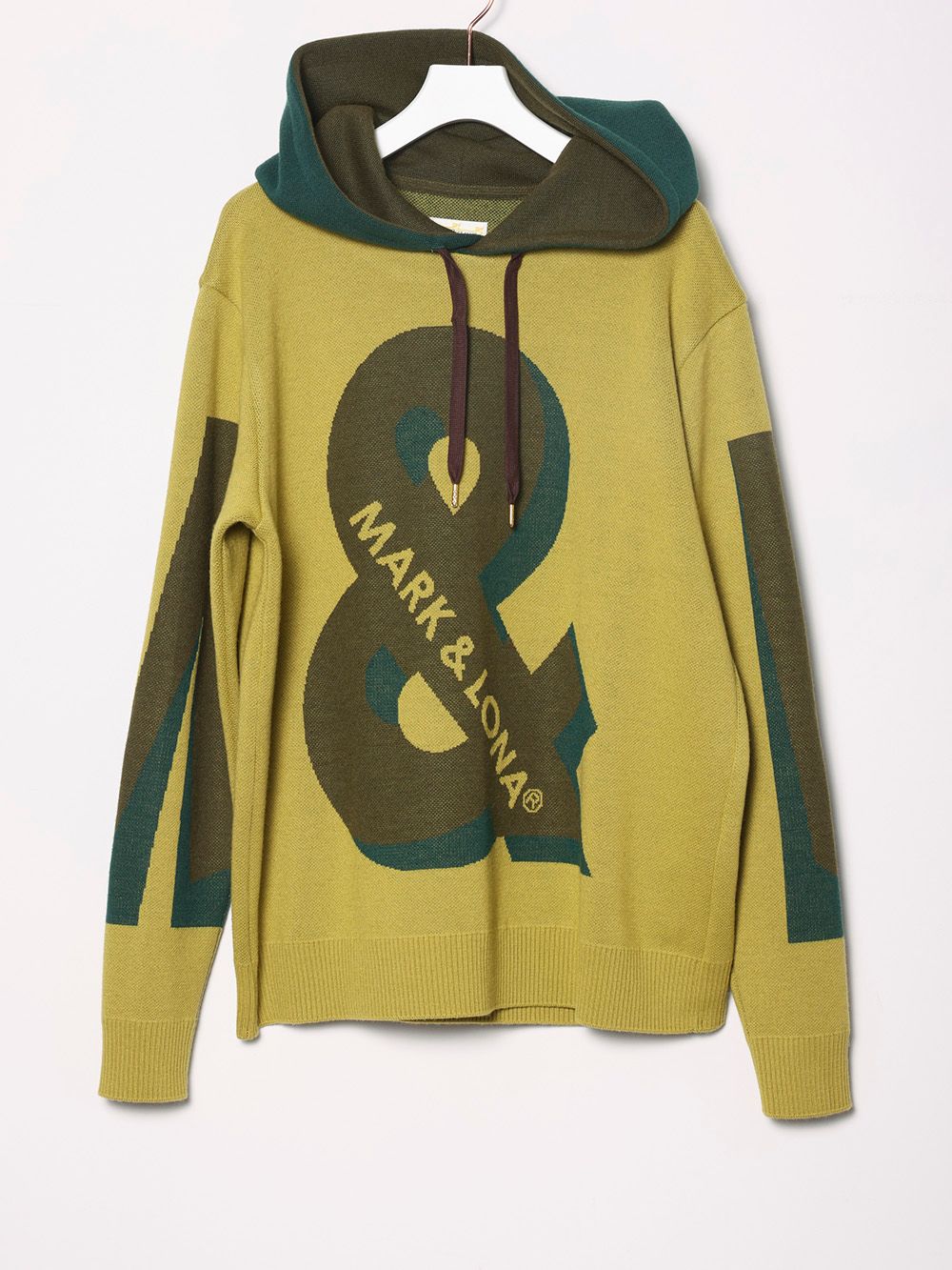 AND Knit Hoodie | ニットセーター | プルオーバー | イエロー | メンズ | ゴルフウェア