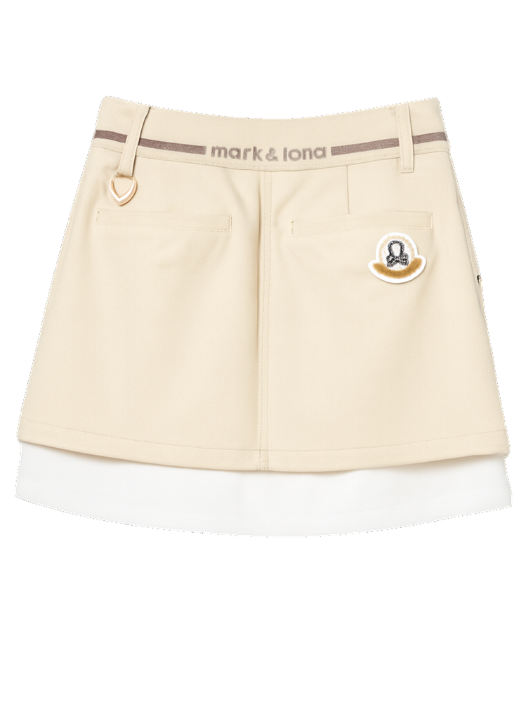 Cornel Layerd Pleated Skirt | スカート | オフホワイト | レディース | ゴルフウェア