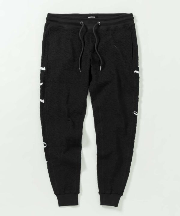 CREPEKNIT LONG PANTS | ロングパンツ | ブラック | メンズ