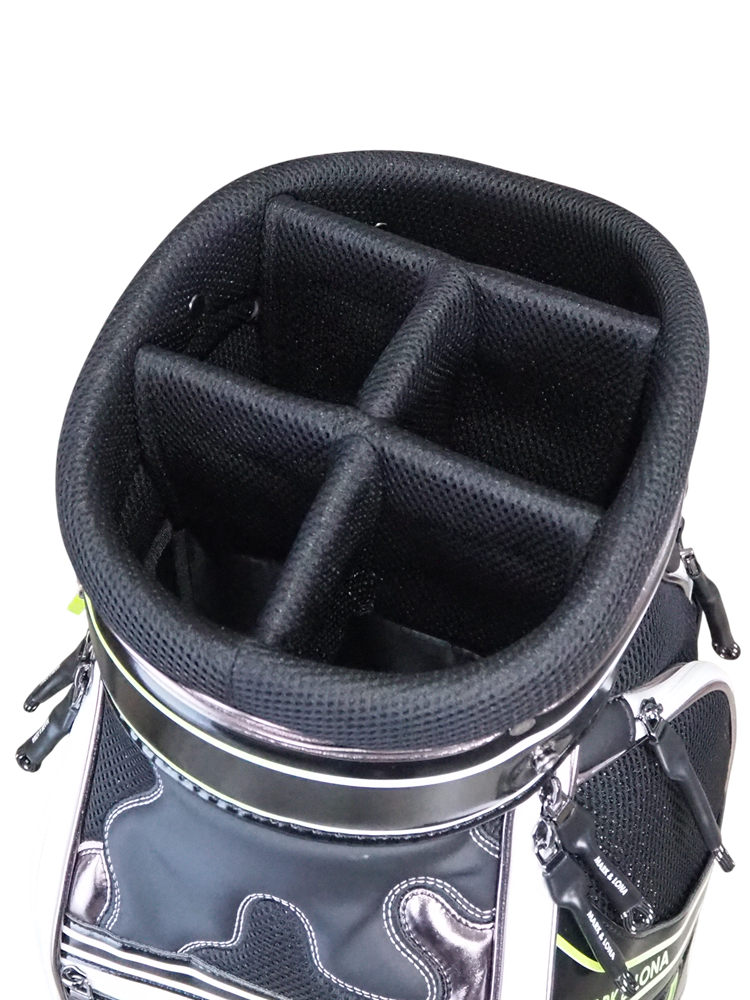 Nitro Camo Paneled Caddie Bag | キャディバッグ | ブラック | ユニセックス | ゴルフ