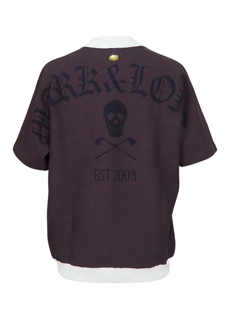 Dominant Mesh Mock Knit | MEN | Tシャツ | D.ブラウン | メンズ | ゴルフウェア