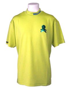 Ewing Mock Neck Tee | モックネックTシャツ | ライム | メンズ | ゴルフウェア
