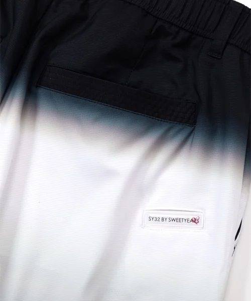 GRADATION DOUBLE WOVEN CLOTH PANTS | ショートパンツ | ブラック | メンズ | ゴルフウェア