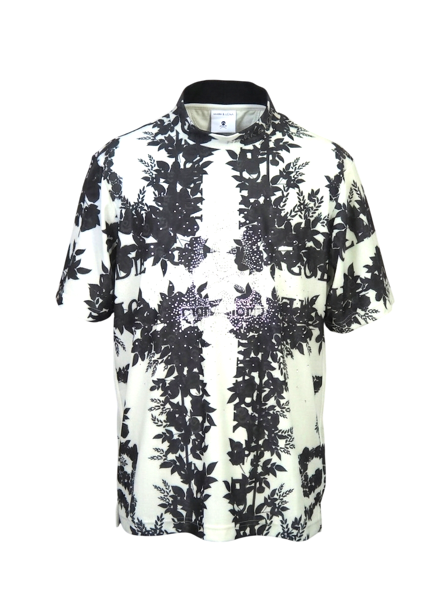 Croce Spectrum Mock Neck | Tシャツ | ホワイト | メンズ | ゴルフウェア