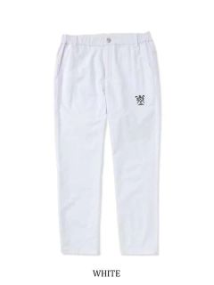 DOUBLE CLOTH LONG PANTS | ロングパンツ | ホワイト | メンズ | ゴルフウェア