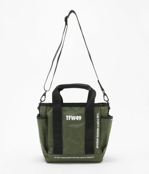 NYLON TOTE BAG SMALL | トートバッグ | ユニセックス | カーキ | ゴルフ
