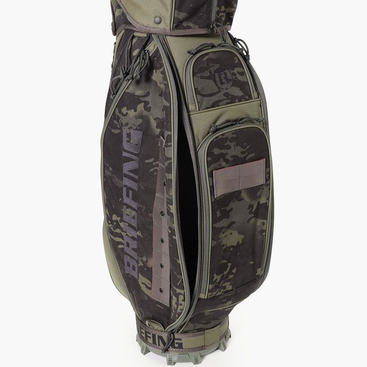 CR-5 #04 CAMO COMBI | キャディバッグ | マルチカモブラック×レンジャーグリーン | ユニセックス | ゴルフ