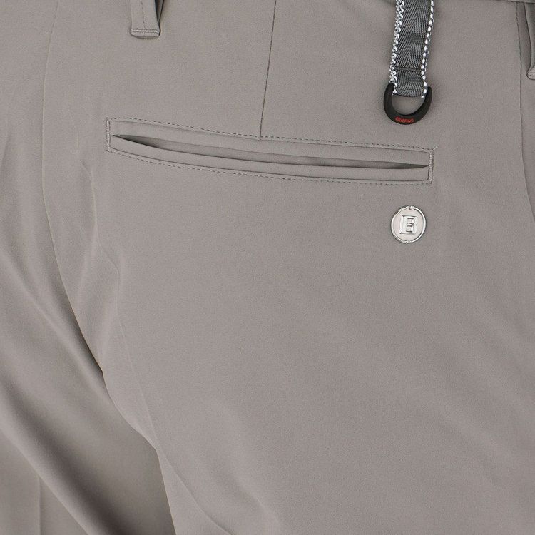 MENS SUMMER BASIC PANTS | メンズ サマー ベーシック パンツ | ロング ストレッチ ゴルフウェア | GRAY グレー