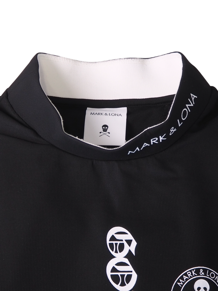 Croce Waffle Mock Neck Tee | MEN | Tシャツ | ブラック | メンズ | ゴルフウェア