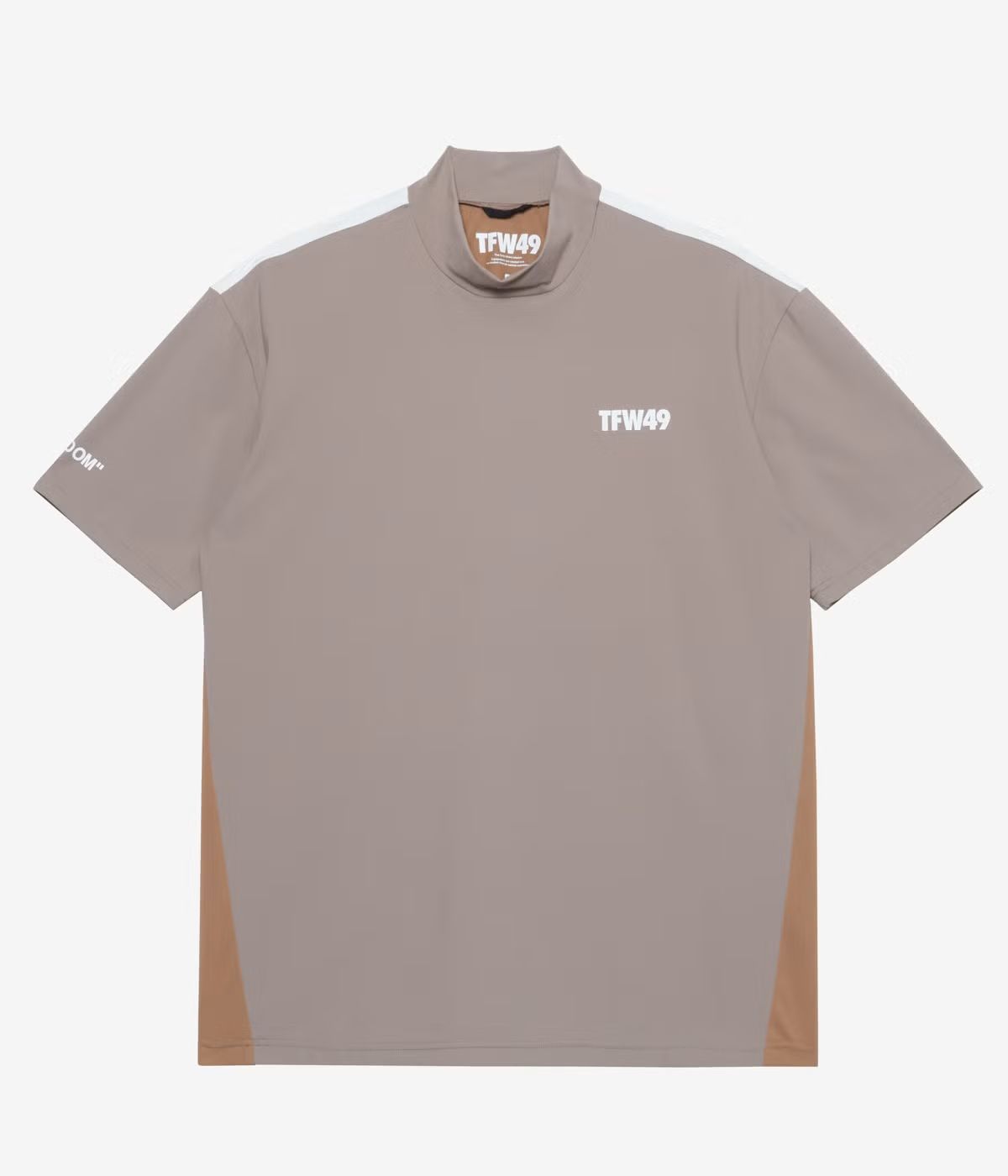 MOCK NECK TEE | Tシャツ | ベージュ | メンズ | ゴルフウェア