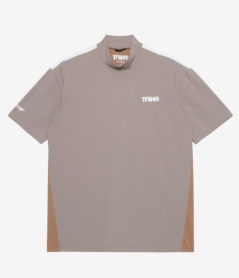 MOCK NECK TEE | Tシャツ | ベージュ | メンズ | ゴルフウェア