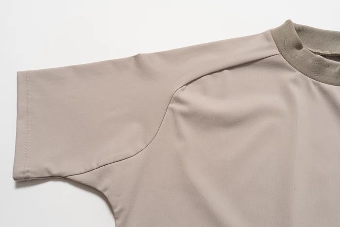 アロヘアモックネック S/S（LOCAL GOLFERS UNION） | モックネックシャツ | ベージュ | メンズ | ゴルフウェア