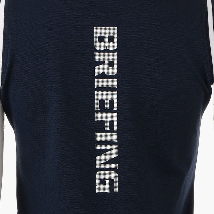 WOMENS TOUR NO SLEEVE HIGH NECK | ツアー ノースリーブ ハイネック | モックネック Tシャツ | ネイビー | レディース | ゴルフウェア