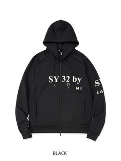 DOUBLEKNIT SEPARATE GRAPHIC ZIP HOODIE  | ブルゾン | ブラック | メンズ | ゴルフウェア