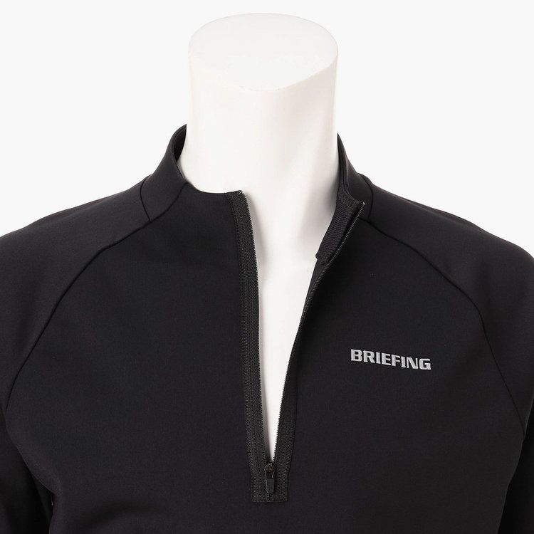 MEN’S TOUR LS HALFZIP | ハーフジップシャツ | ブラック | メンズ | ゴルフウェア