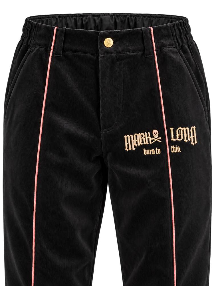 Fraktur Corduroy Jersey Pants | ロングパンツ | ブラック | メンズ | ゴルフウェア
