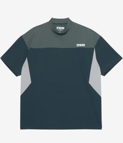 WIDE SHORT SLEEVE MOCKNECK | モックネック | グリーン | メンズ | ゴルフウェア