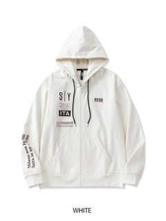 3 LAYER FLEECE LINING ZIP HOODIE | パーカー | ホワイト | メンズ | ゴルフウェア