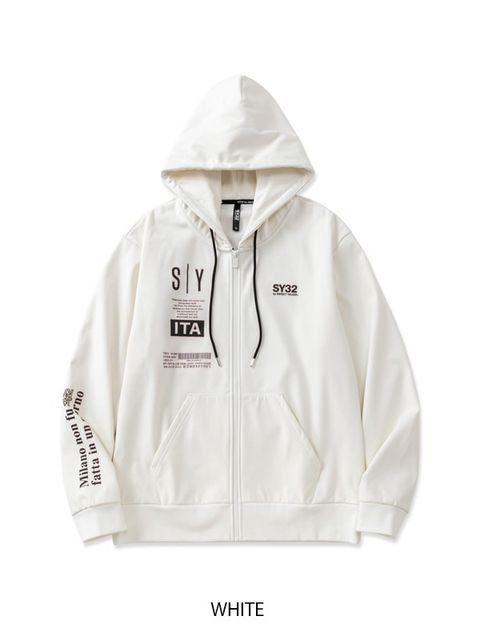 3 LAYER FLEECE LINING ZIP HOODIE | パーカー | ホワイト | メンズ | ゴルフウェア