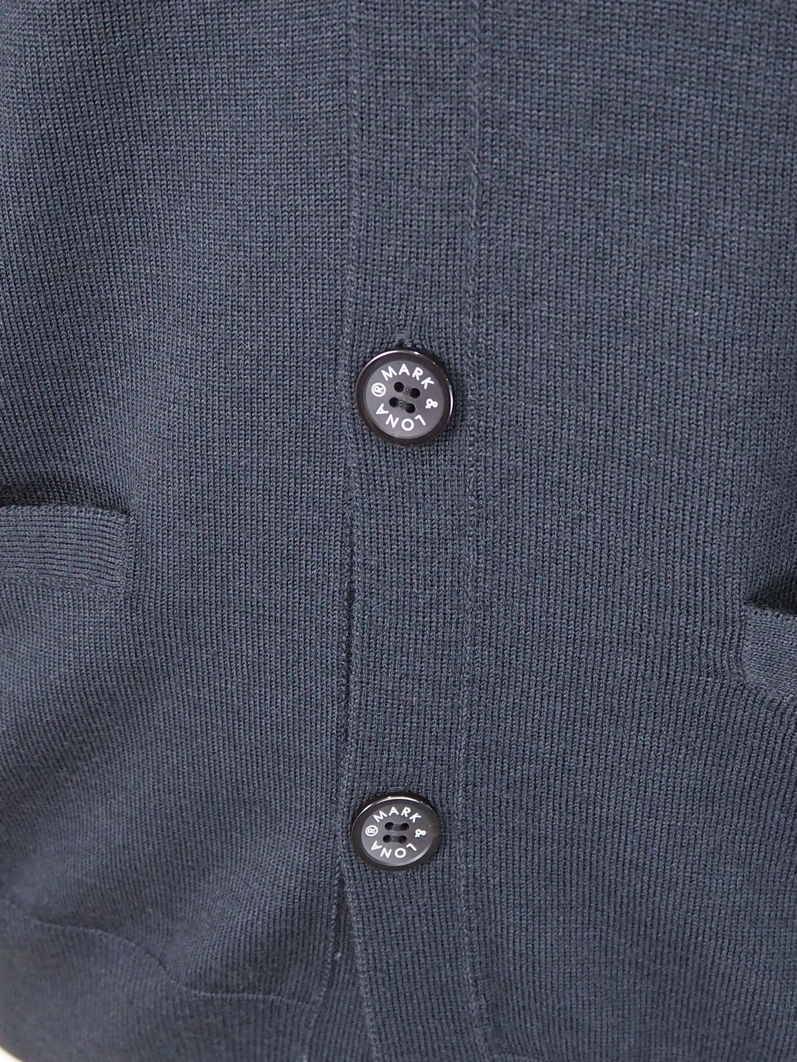 Quadro Silky Wool Cardigan | カーディガン | チャコール | メンズ | ゴルフウェア