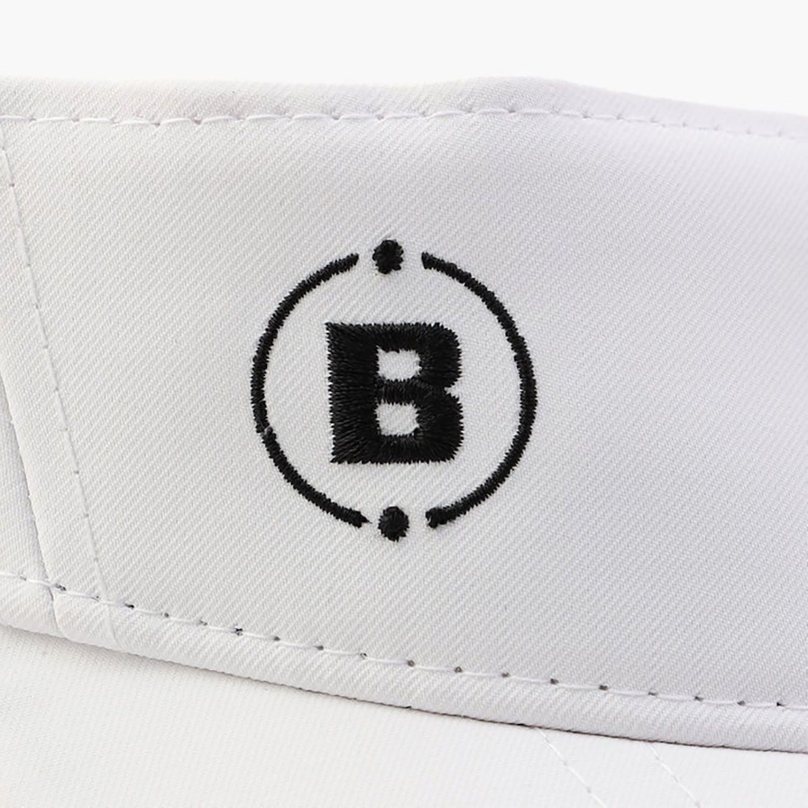 MENS ROUND LOGO VISOR | バイザー | ホワイト | ユニセックス | ゴルフウェア