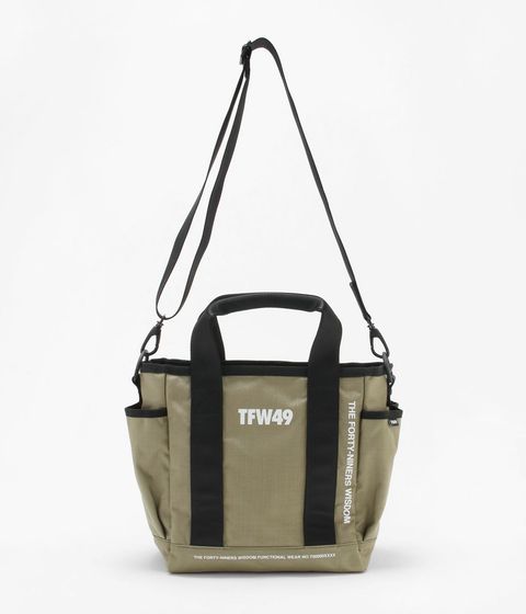 NYLON TOTE BAG SMALL | トートバッグ | ユニセックス | ダークベージュ | ゴルフ