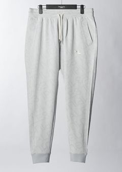 113 GOLF JERSEY PANTS DIAGONAL LOGO |イージーパンツ | ホワイト/グレー | メンズ | ゴルフウェア