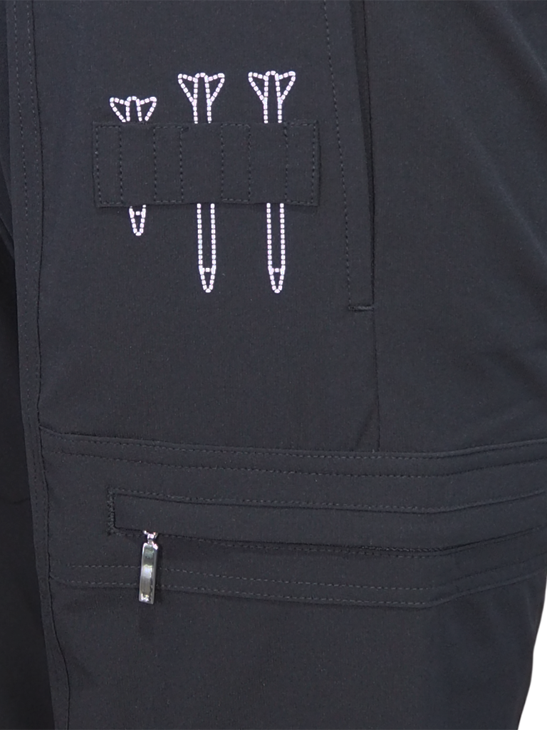 Stela Stretch Utility Panel Pants | MEN | ロングパンツ | ブラック | メンズ | ゴルフウェア