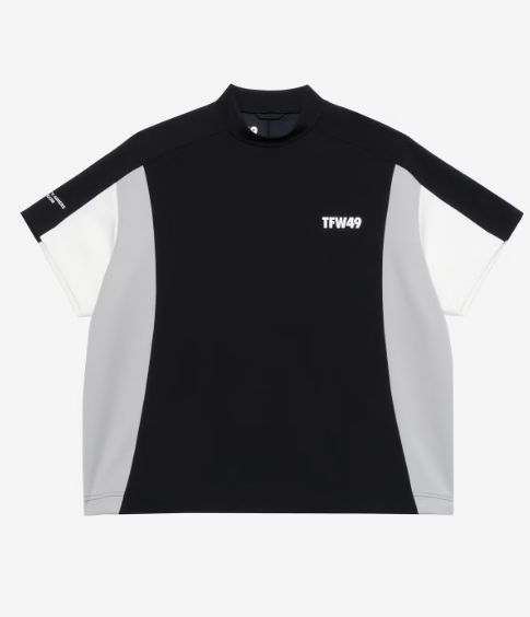 RELAX HALF MOCKNECK TEE | モックネック | ブラック | レディース | ゴルフウェア