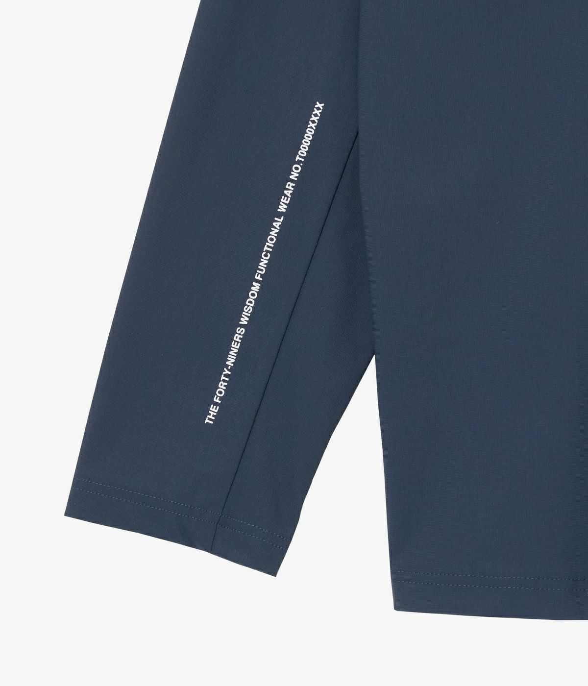 L/S HALF ZIP MOCKNECK T | モックネック | Tシャツ | チャコールグレー | ブルーグレー | メンズ | ゴルフウェア