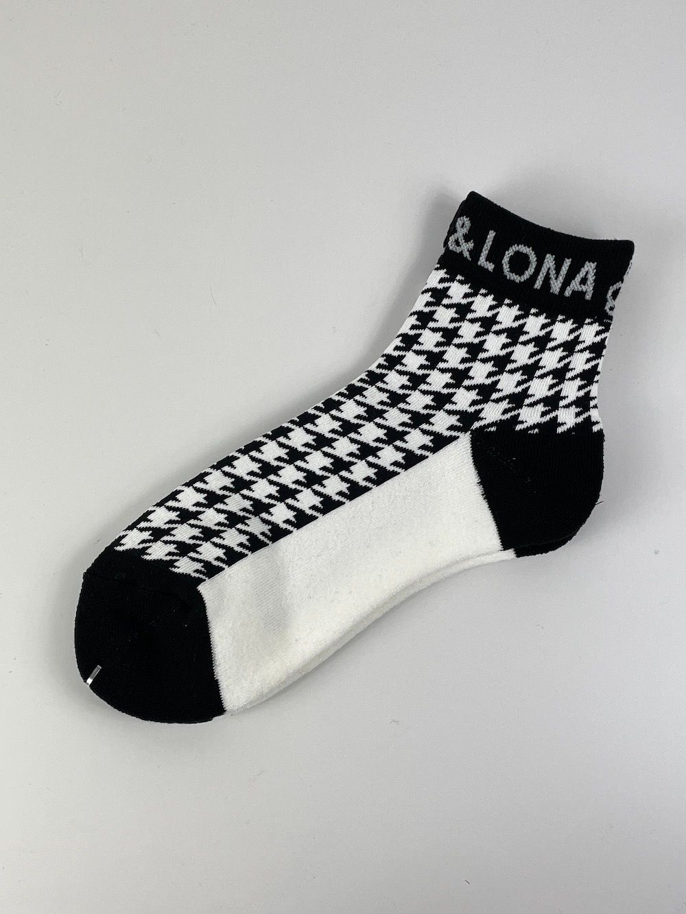 Ever Dogtooth Socks | ソックス | ホワイト | メンズ | ゴルフウェア