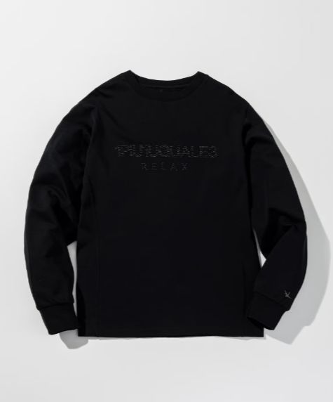 スタッズロゴロングTシャツ | Tシャツ | ブラック | メンズ
