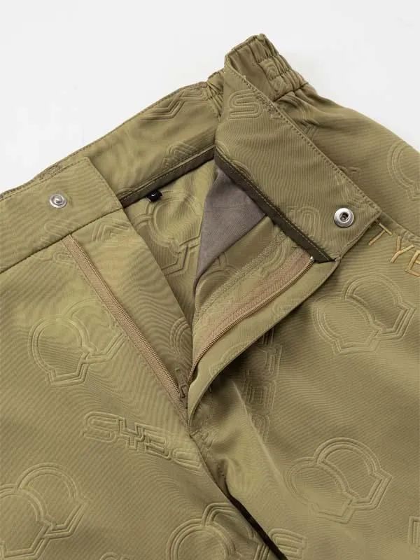 BACK EMBOSS LONG PANTS | ロングパンツ | ベージュ | メンズ | ゴルフウェア