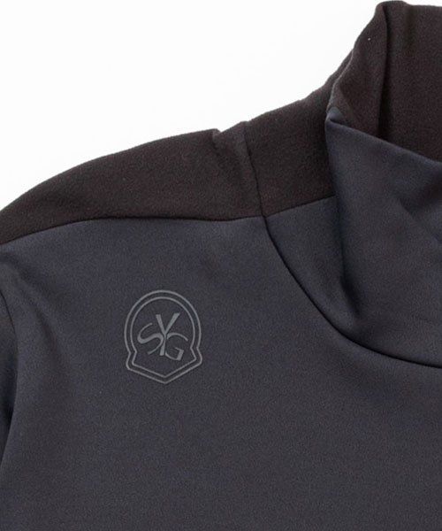 LIGHT STRETCH HIGH NECK SHIRTS | ハイネックシャツ | ブラック | メンズ | ゴルフウェア