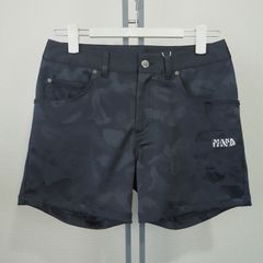Gauge Roll Up Shorts | ゲージ ロールアップ ショーツ | レディース ゴルフウェア | BLACK ブラック