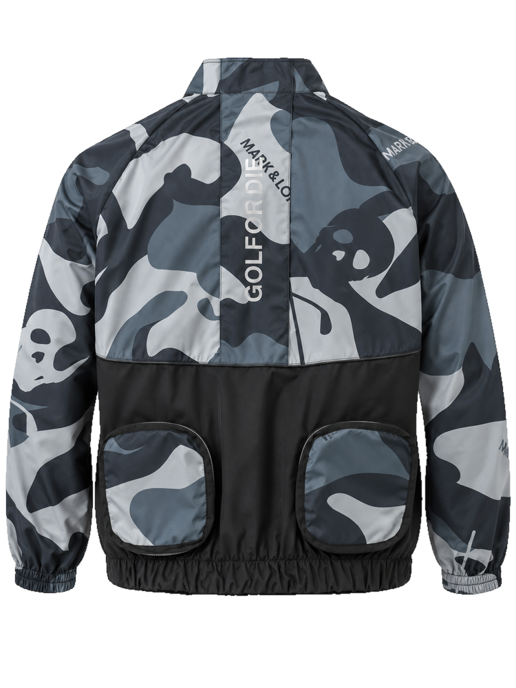 ファン付きセット | Mercury Camo Cooling Fan Jacket | ブルゾン | ブラック | メンズ | ゴルフウェア