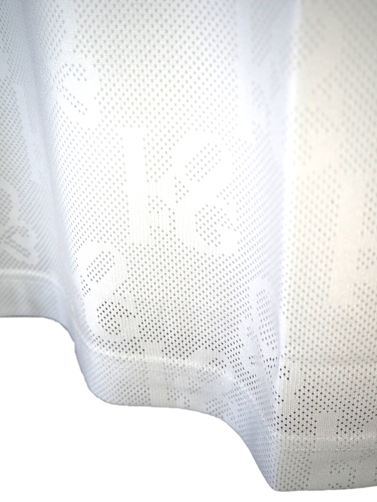 Clava Mesh Jacquard Mock Neck | モックネック | オフホワイト | メンズ | ゴルフウェア