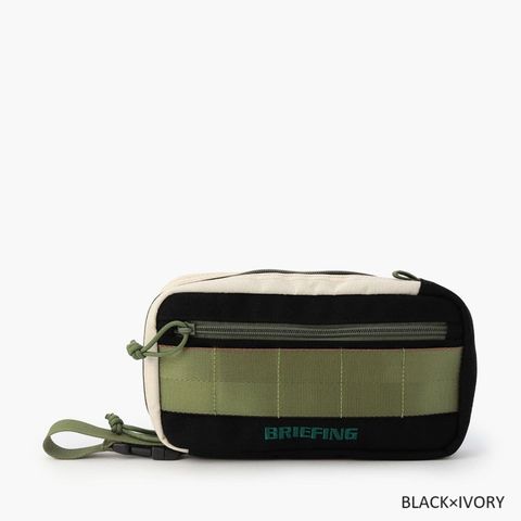 RECTANGLE POUCH WL | ポーチ | ブラック×アイボリー | ユニセックス | ゴルフ