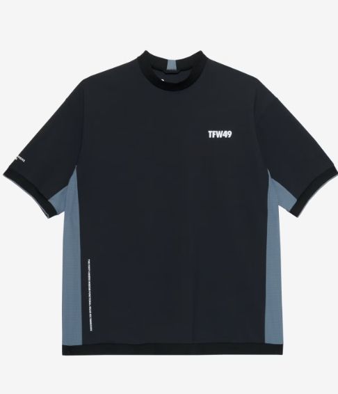 RELAX MOCK NECK T | Tシャツ | ブラック | メンズ | ゴルフウェア