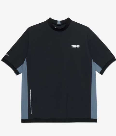 RELAX MOCK NECK T | Tシャツ | ブラック | メンズ | ゴルフウェア